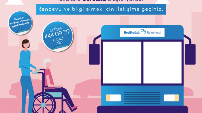 SEÇİM GÜNÜ YAŞLI VE ENGELLİLERE ULAŞIM DESTEĞİ